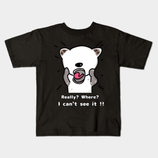 I can't see it Kids T-Shirt